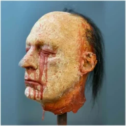 Other Silicone Severed Head On Spike Glowboy Green