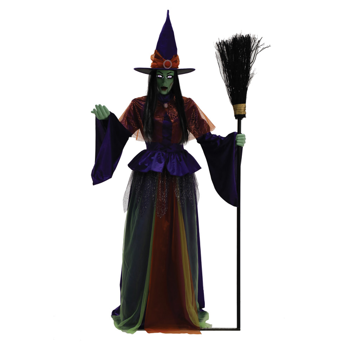 Other Sparkle Witch Animated Halloween Prop (NEW For 2023) - Image 2