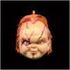 TRICK OR TREAT STUDIOS Holiday Horrors Bride Of Chucky Head Ornament