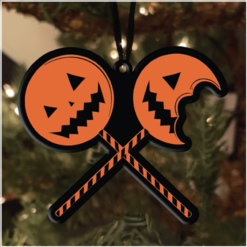 TRICK OR TREAT STUDIOS Holiday Horrors Trick R Treat Sam Lollipop Metal Ornament