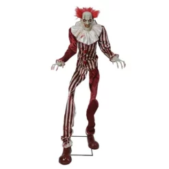 Other 7ft Undead Evil Clown Animated Prop